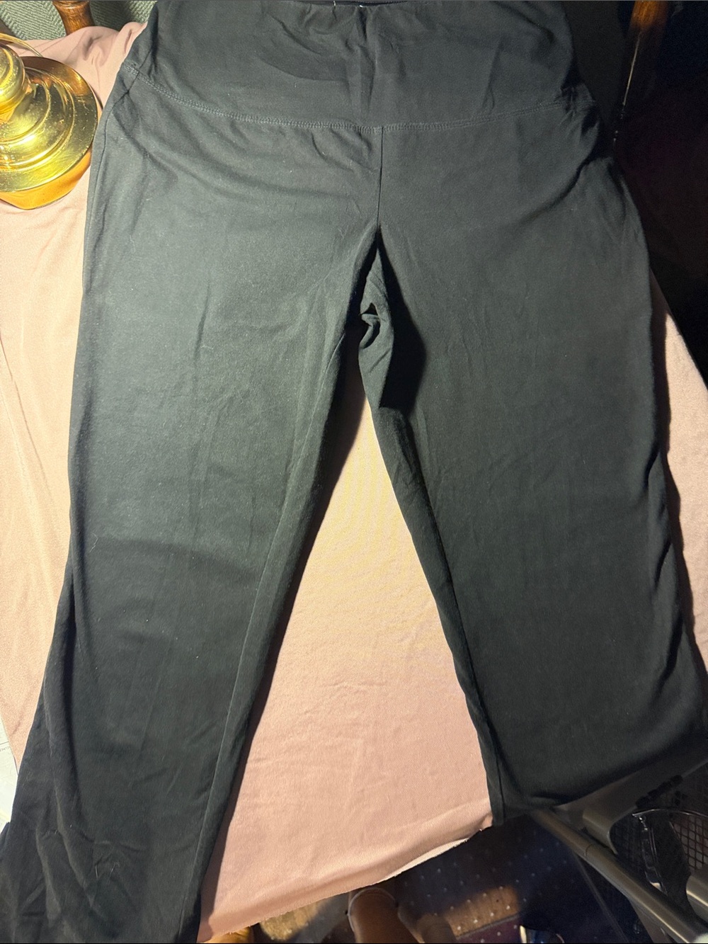 Chico's Straight-Leg Pull-On Pants in Black